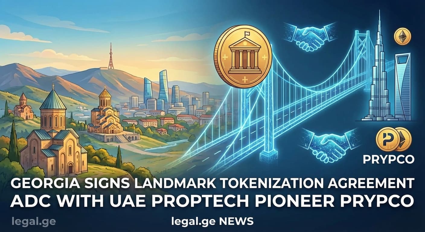 საქართველომ ხელი მოაწერა ისტორიულ შეთანხმებას უძრავი ქონების ტოკენიზაციის შესახებ არაბთა გაერთიანებული საამიროების PropTech-პიონერ PRYPCO-სთან