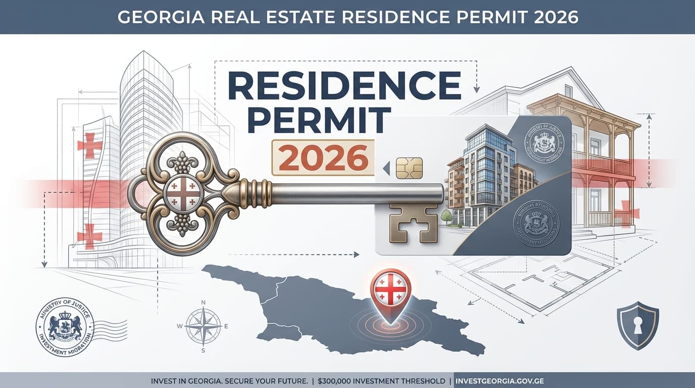 Georgia Raises Real Estate Investment Bar for Residence Permits by 50%